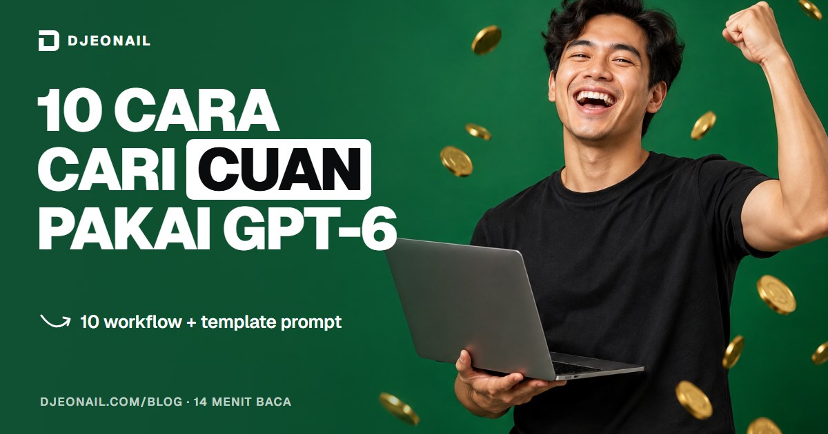 Sampul: 10 Cara Cari Cuan Pakai GPT-6 Astra