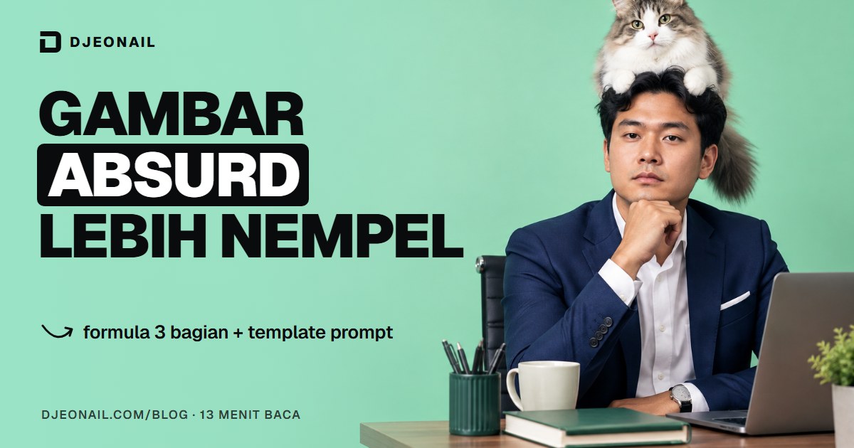 Sampul: Framework Gambar AI Absurd yang Nempel