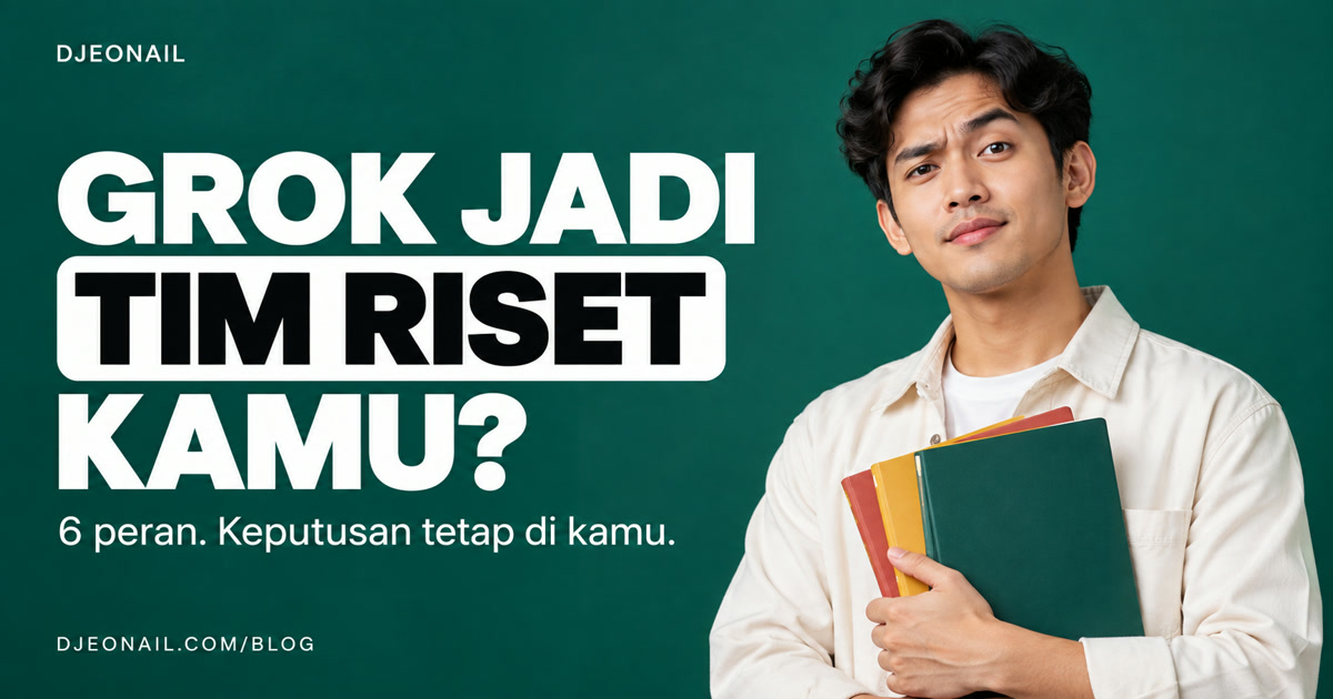 Sampul: Bikin Tim Riset Pasar dengan Grok Bot