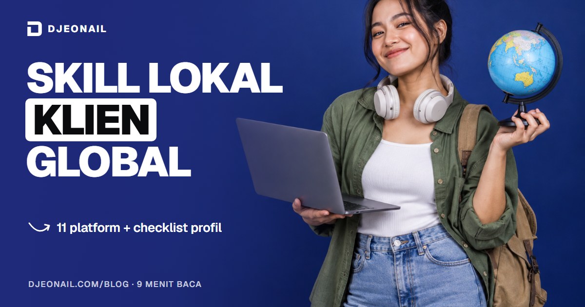 Sampul: Skill Lokal, Klien Global: 11 Platform Freelance Luar Negeri