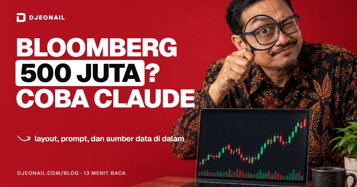 Sampul: Bikin Terminal Riset Saham Sendiri dengan Claude